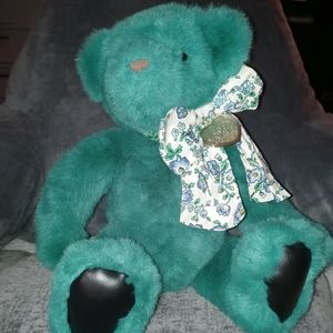 Bundle 2/$15 Victoria's Secret Teal Green Teddy Bear by Gund 1992